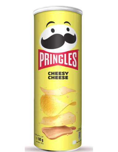 PRINGLES SNACK CHEESY CHEESE 165 GRS