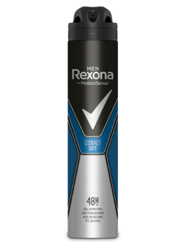 DEO. REXONA SPRAY COBALT HOMBR 200 ML