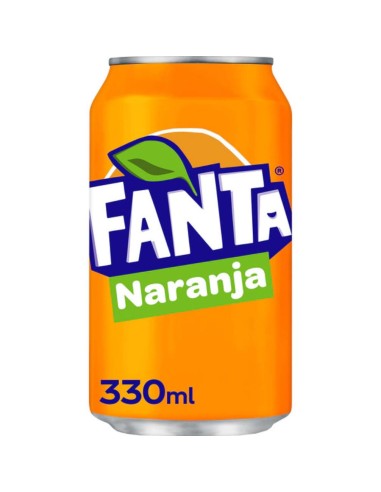 FANTA NARANJA BOTE 33 CC