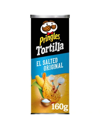 PRINGLES SNACK TORTILLA ORIGINAL 160 GRS