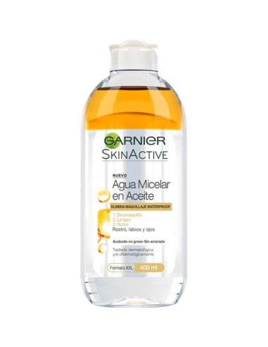 DESMAQ. GARNIER AGUA MICELAR 400 ML ACEI