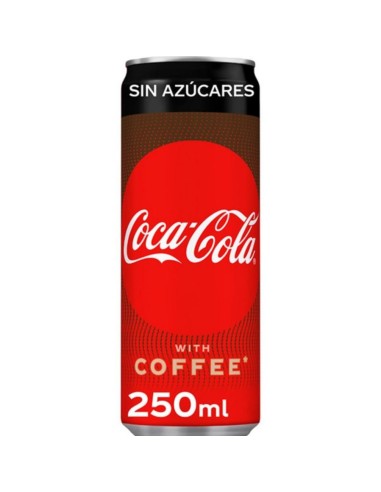 COCA-COLA COFFEE LATA 250 ML.