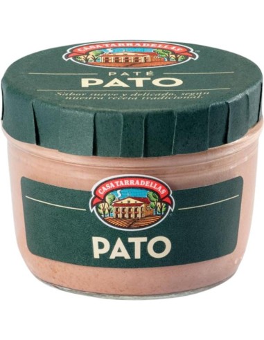 PATE PATO TARRADELLAS FRASCO 125GR