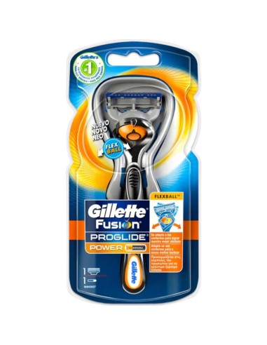 MAQUINA GILLETTE FUSSION POWER FLEXBALL