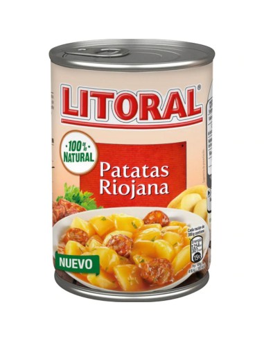 PATATAS RIOJANA LITORAL BOTE 425GR