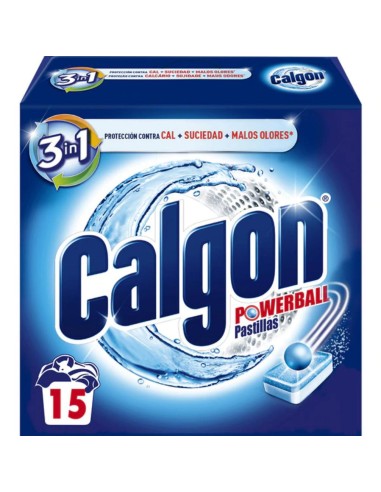 ANTICAL CALGON PASTILLAS 15 UND.