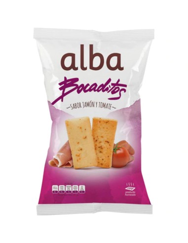 ALBA BOCADITOS JAMON-TOMATE