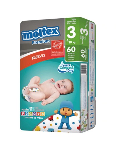 PAÑAL MOLTEX T3 4-10KG