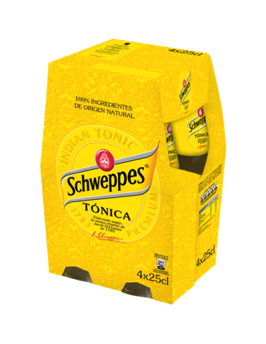 SCHWEPPES TONICA PK-4 25 CL