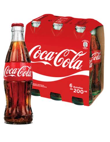 COCA-COLA CRISTAL 20 CL PK-6 NORMAL