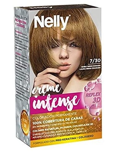 TINTE NELLY Nº7,3 RUBIO MEDIO DORADO