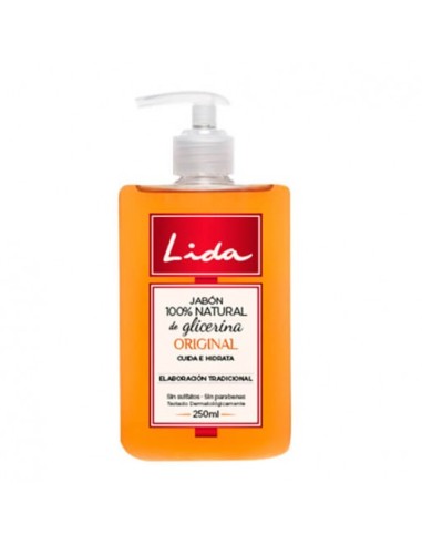 JABON TCDOR LIDA GLICERINA DOSIF. 250 ML