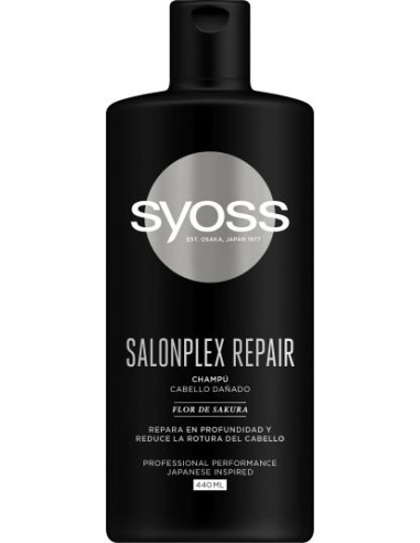 CHAMPU SYOSS SALON PLEX 500ML+ACODICION