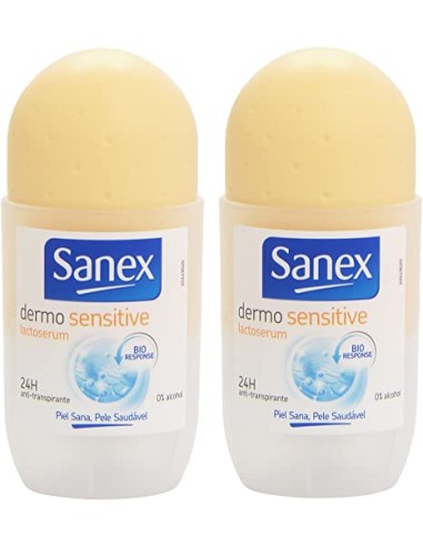 DEO. SANEX ROLLON SENSITIVE 50 ML PK-2