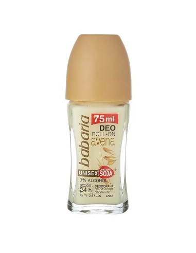 DEO. BABARIA ROLLON CRISTAL AVENA 50 ML