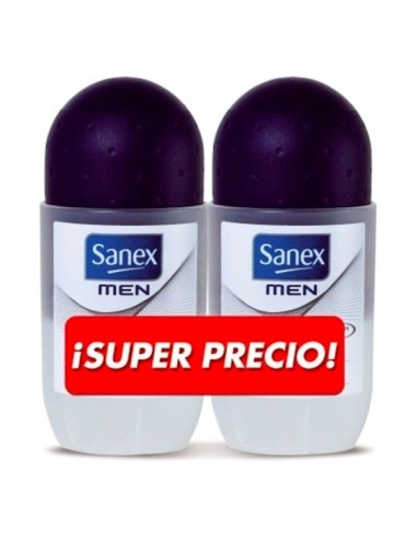 DEO. SANEX ROLLON HOMBRE 50 ML PK-2