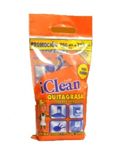 QUITAGRASAS ICLEAN PISTOLA + RECAMBIO 75