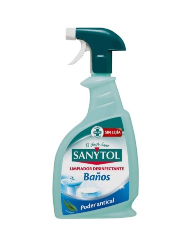 LIMPIADOR SANYTOL BAÑOS PISTOLA 750 ML.