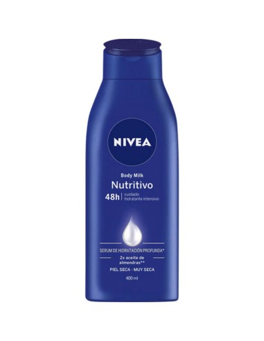 LOCION CORP. NIVEA BODY-MILK 400 CC