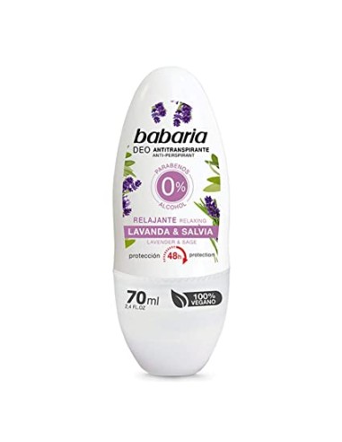 DEO.BABARIA ROLLON DOBLE EFECTO 50 ML