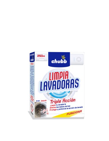 LIMPIA LAVADORAS CHUBB 250 ML