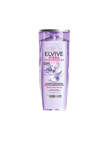 CHAMPU ELVIVE HIDRA HIALURONICO 380 ML.