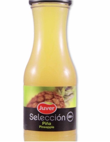 ZUMO JUVER PIÑA BOTELLIN 200 ML.