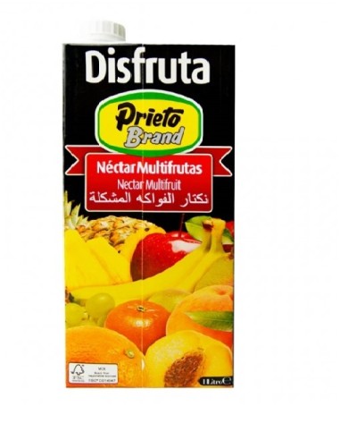 ZUMO PRIETO DISFRUTA MULTIFRUTA BRIK 1 L