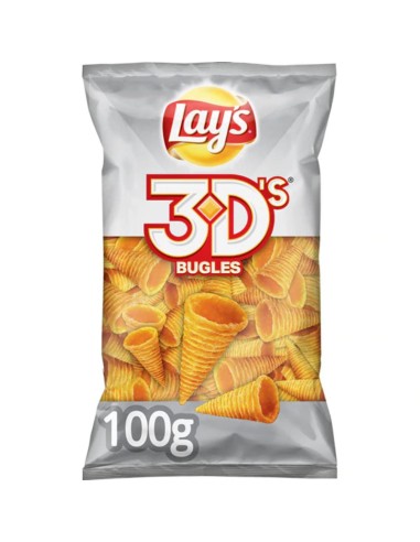 MATUTANO LAY´S BUGLES 3D 100 GRS. BACON-QUESO