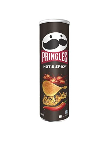 PRINGLES SNACK HOT & SPICY 185 GRS