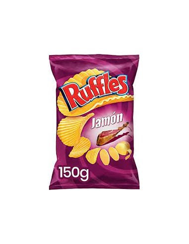 MATUTANO RUFFLES JAMON 150 GRS.